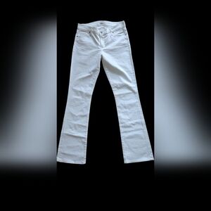Citizens Of Humanity Women's White Boot Cut Jeans